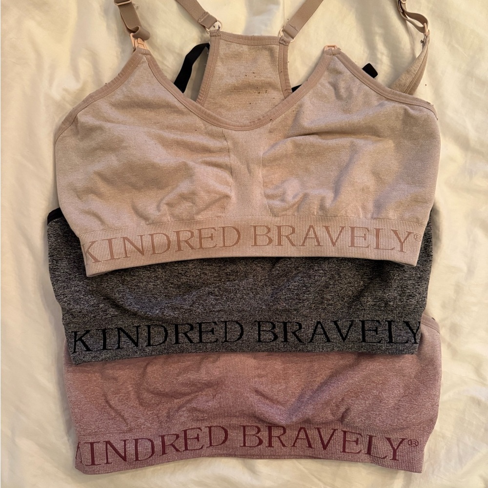 Kindred Bravely Sublime Women's Pumping/Nursing Sports Bra set